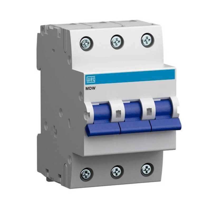 Minidisjuntor termomagnético MDW-PC32A 3 polos